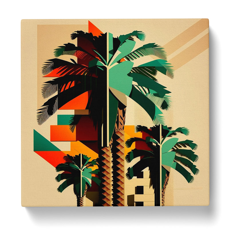 Modern Wall Art - Wrapped Canvas, 35cm H x 35cm W x 3cm D