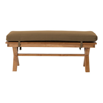 Burra Solid Wood Teak Outdoor Bench