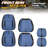 Front Row Seat Covers Universal Waterproof Polyester For Cars Suvs Trucks Airbag Compatibility​​-117805567