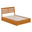 Lit plateforme en bois massif Lamareon avec pied de lit et lit gigogne-1852938154-1852938155