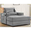 Fauteuil en chenille avec repose-pieds avec rangement-603317162