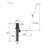 Lift Rod Bathroom Sink Drain with Overflow-98303451