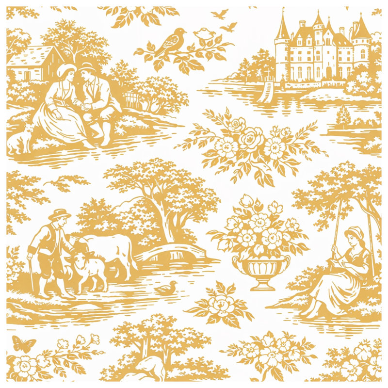 Couvre-lit matelassé Golden Countryside Toile toutes tailles, Full / Double