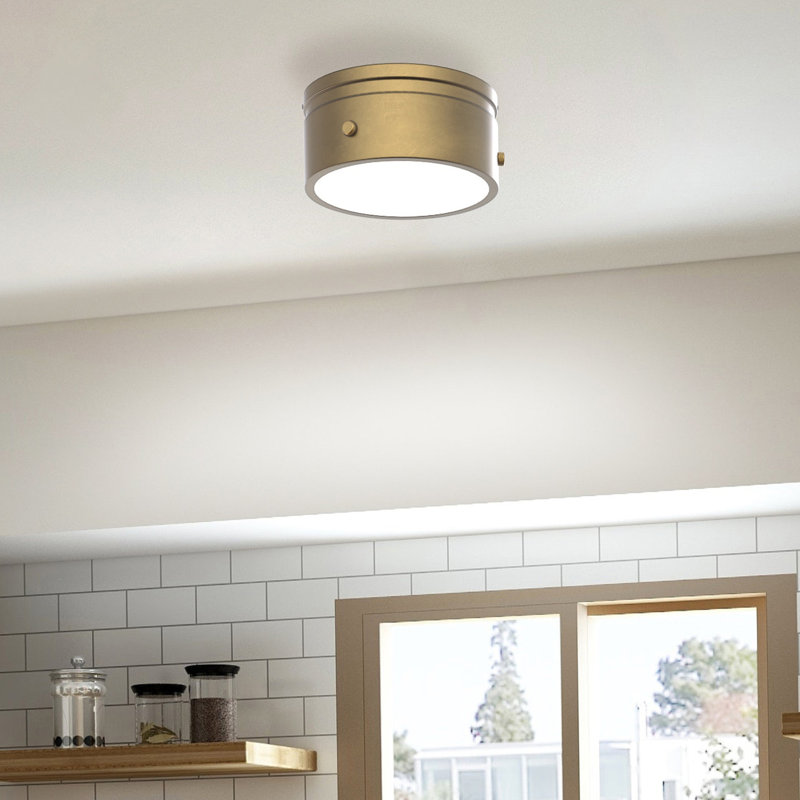 Adrinna Glass Flush Mount