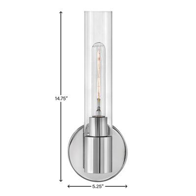 Fitz 3 Light Frosted Dimmable Vanity Light & Reviews | Joss & Main