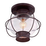 Glass Flush Mount