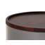 Table d'appoint en fer avec ouverture