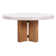 Java Outdoor Round Teak Dining Table