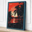 Summer in Profile Modern - Wrapped Canvas-464779727-464779736