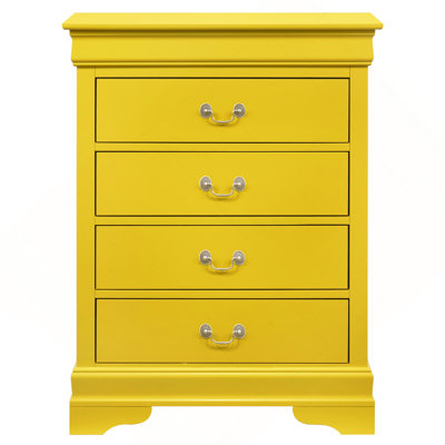 Commode 4 tiroirs Louis Phillipe G3160-BC