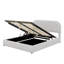 Base de lit avec rangement relevable, lit plateforme tapissier en molleton Teddy avec système de rangement hydraulique-470913027-471712704