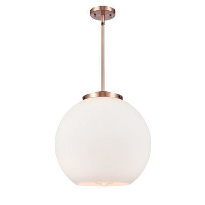 Luminaire suspendu simple à 1 lumière Ralph