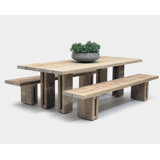 Occidental 3 Piece Outdoor Dining Set