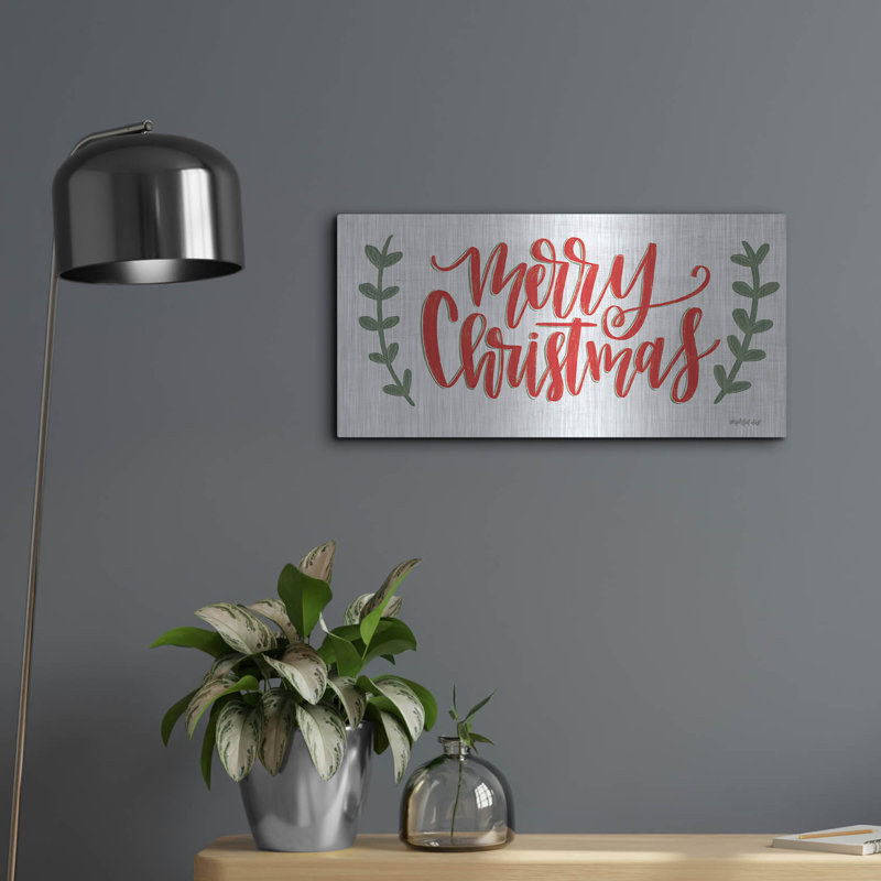 «Merry Christmas» par Imperfect Dust, H 12 po x l 24 po