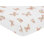 Ensemble de literie pour lit de bébé 4 pièces Butterfly - rose et taupe