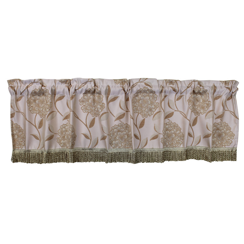 Jupe de fenêtre 60" luxueux rétro Pyper, Or