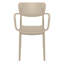 Chaise d'appoint empilable pour patio Farrah-358727955