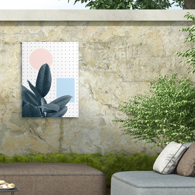 Toile d'extérieur Hanna Kastl-Lungber Geocron, H 47 po x l 35 po x P 1,5 po
