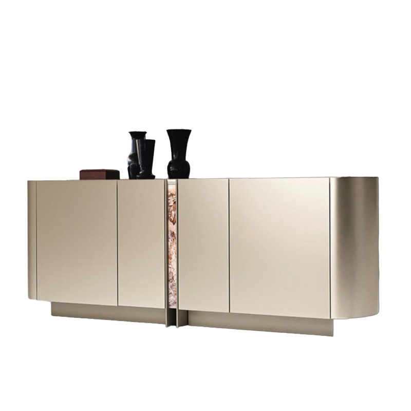 Armoire d'appoint haut de gamme en bois massif
