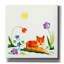 «Little Fox In The Garden» par Wyanne, art mural sur toile-679138337