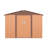 Metal Storage Tool Shed Outdoor Storage Shed With Sliding Doors and Vents-100042215-100042220