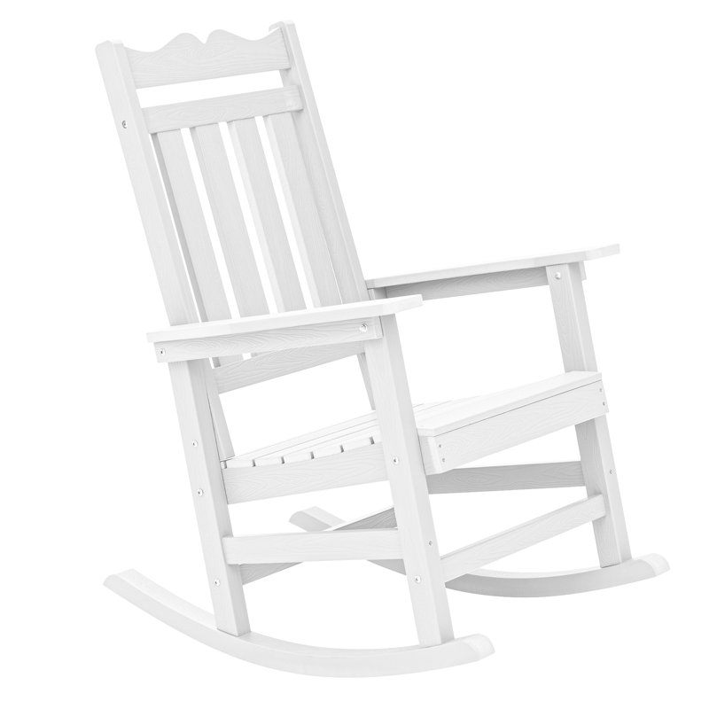 Fauteuil Adirondack 1 pièce Kailan, Blanc