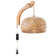 Witherbee Rattan Plug-in Armed Sconce