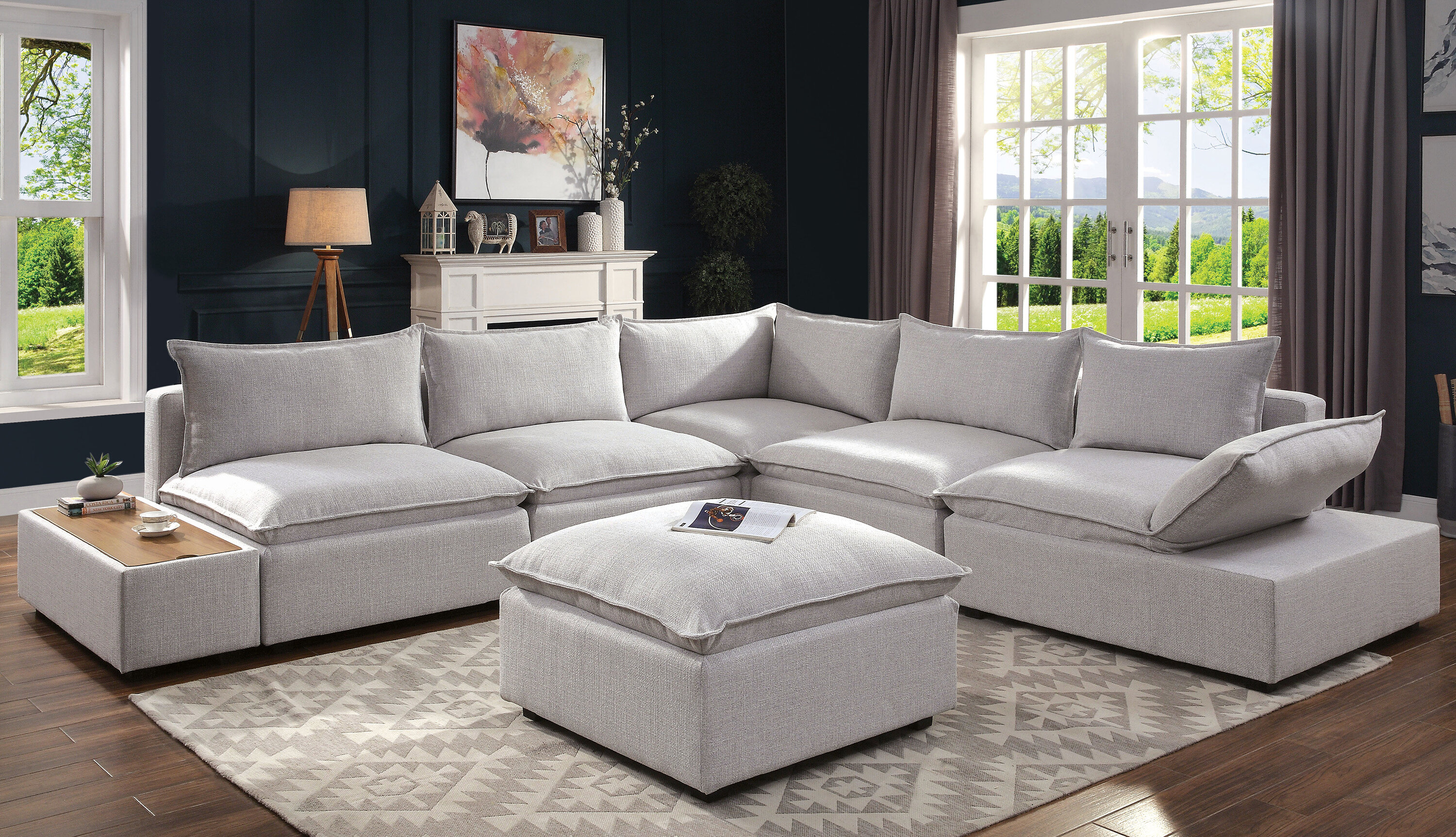 Pillow sales top sectional