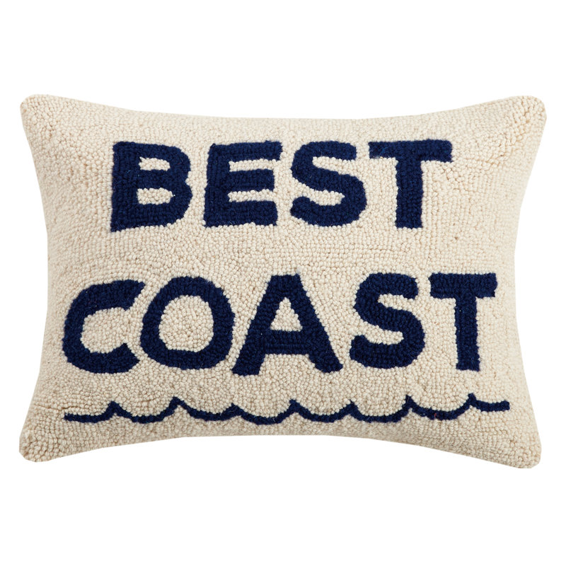  Coussin en laine Best Coast