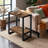 Kains Brown Laminate Accent Table