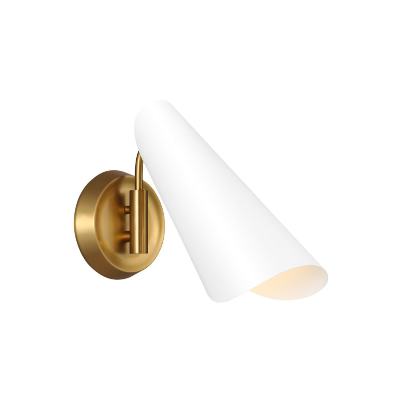 Steel Spotlight, Matte White