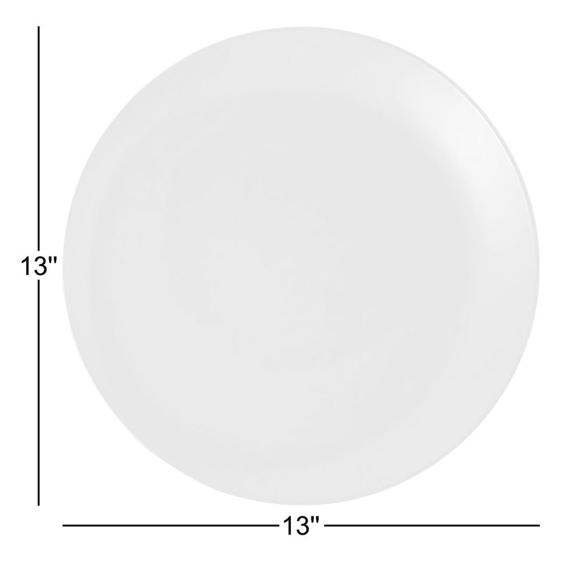 Nambe Orbit Platter, Aurora Blue