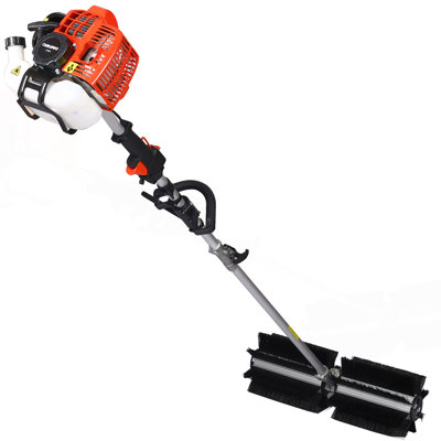 Snow Sweeper GASOLINE POWERED  BROOM SWEEPER,52CC 2 STROKE ,BROOM  BRUSH 24X9"  EPA
