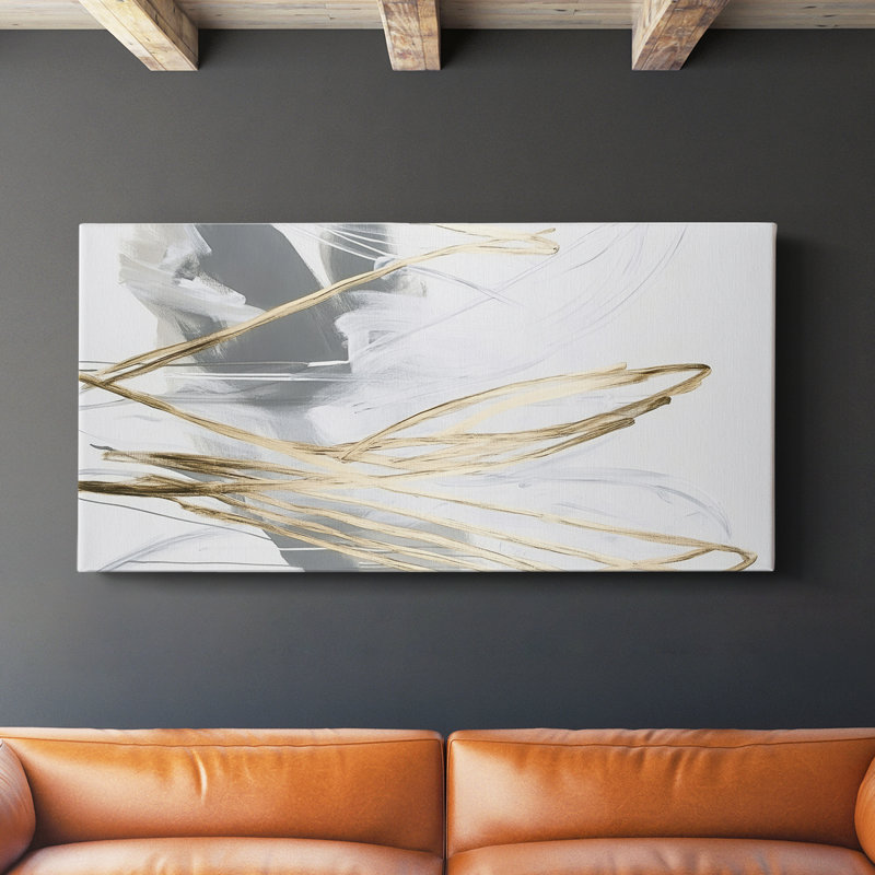 Abstract Series 8 # XXX-Gallery, toile tendue, H 24 po x l 48 po