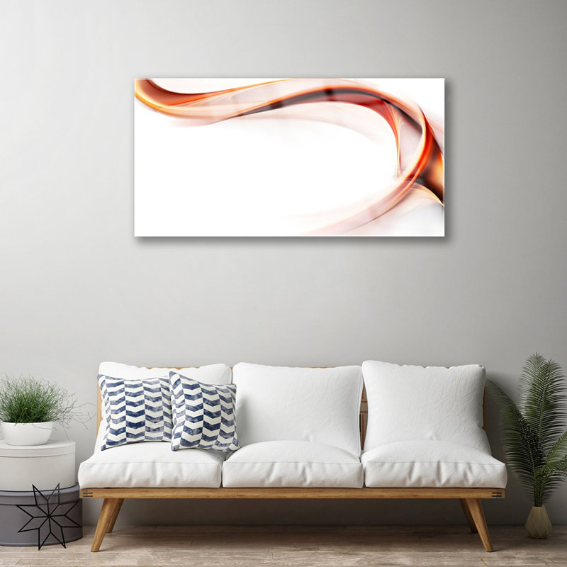 Art Abstract - No Frame Print on Glass