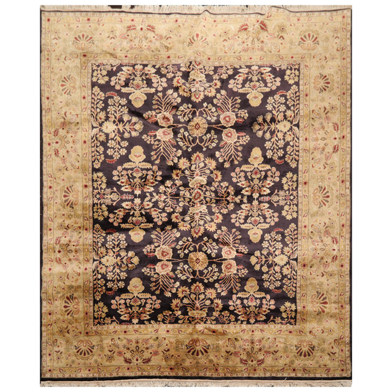 One-of-a-Kind 7'11'' X 9'9'' Wool Area Rug in