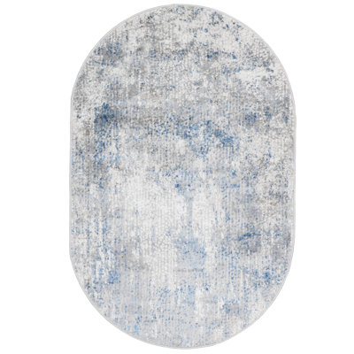 Tapis beige / bleu Stella