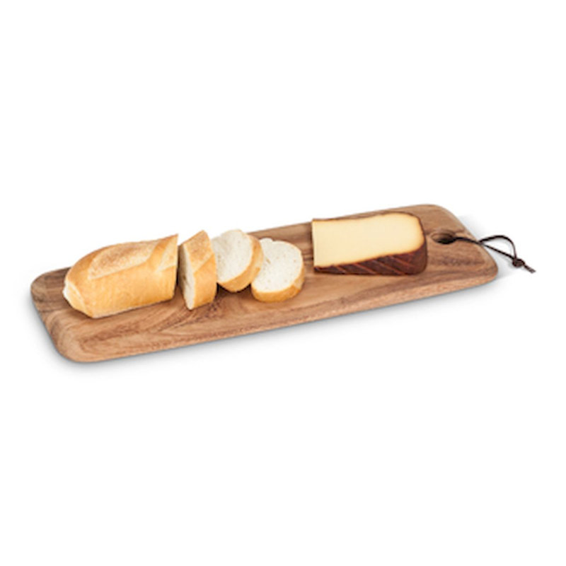 Mr. MJs Acacia Wood Cutting Board, 8" W x 18" L, Rectangular