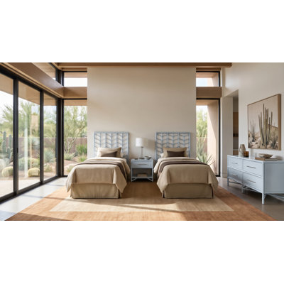 Rattan 4 - Piece Bedroom Set