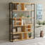 Bibliothèque en métal H 59,06 "x l 47,24" Denneen