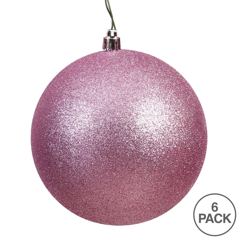Holiday Décor Ball Ornament, Mauve