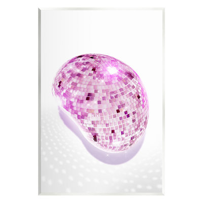 Art moderne sur plaque, boule disco moderne, par Ziwei Li