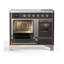 Majestic II 40" Freestanding Induction Range-1505886805
