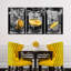 " Lemon Water Pop Multi Piece Canvas Print " 3 - Pieces-1384296504