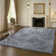 PLUSH Fluffy Shag Area Rug | Soft Gray Faux Fur Texture | Modern, Cozy & High-Pile