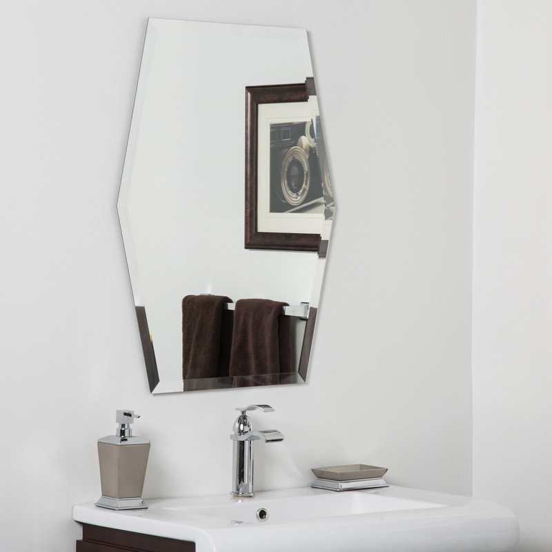 Miroir de salle de bain/meuble-lavabo Polebridge, H 28 po x l 22 po x P 0,5 po