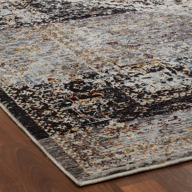 Tapis gris Heneman, Carré 4 pi x 4 pi