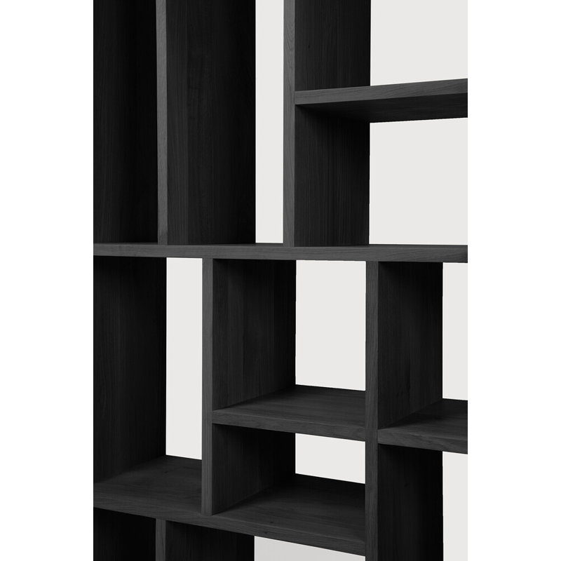 M Solid Wood Etagere Bookcase