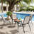 Outdoor Chairs Set Of 4,Stackable Chairs-788793847