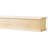 Muirwood Maple Wood Fireplace Mantel Shelf Elegant Transitional Design with Symmetrical Top-86452904-86452903